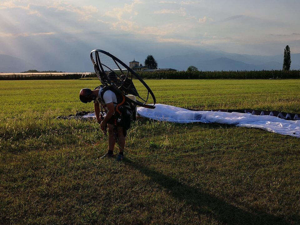 Préparation au soleil couchant Préparation au soleil couchant